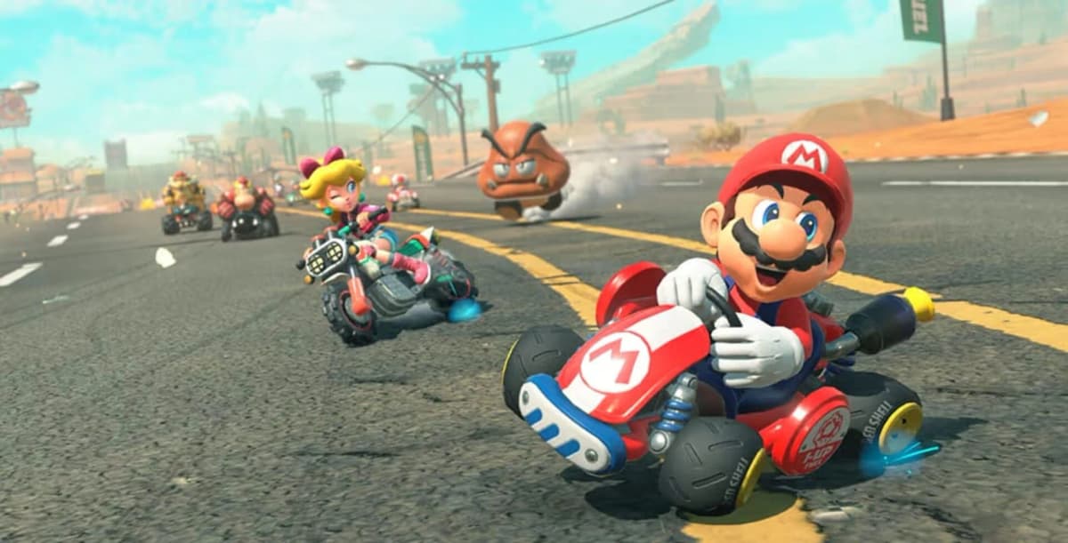 Nouvelles zones thématiques de Mario Kart World