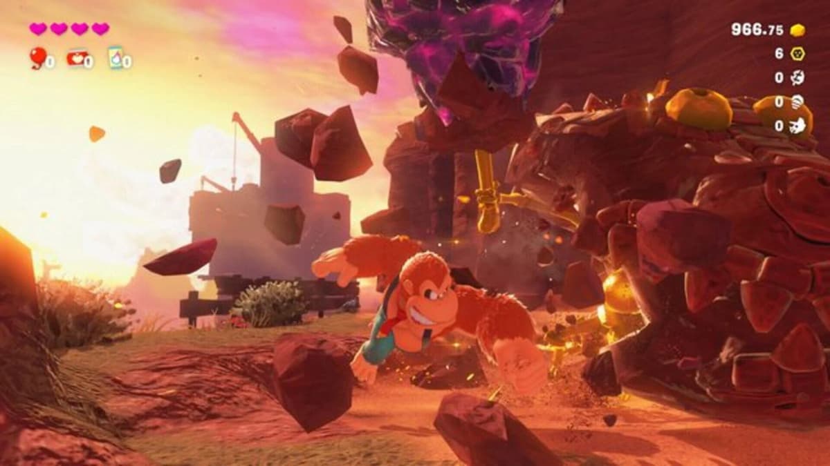 Screenshot from Donkey Kong: Bananza