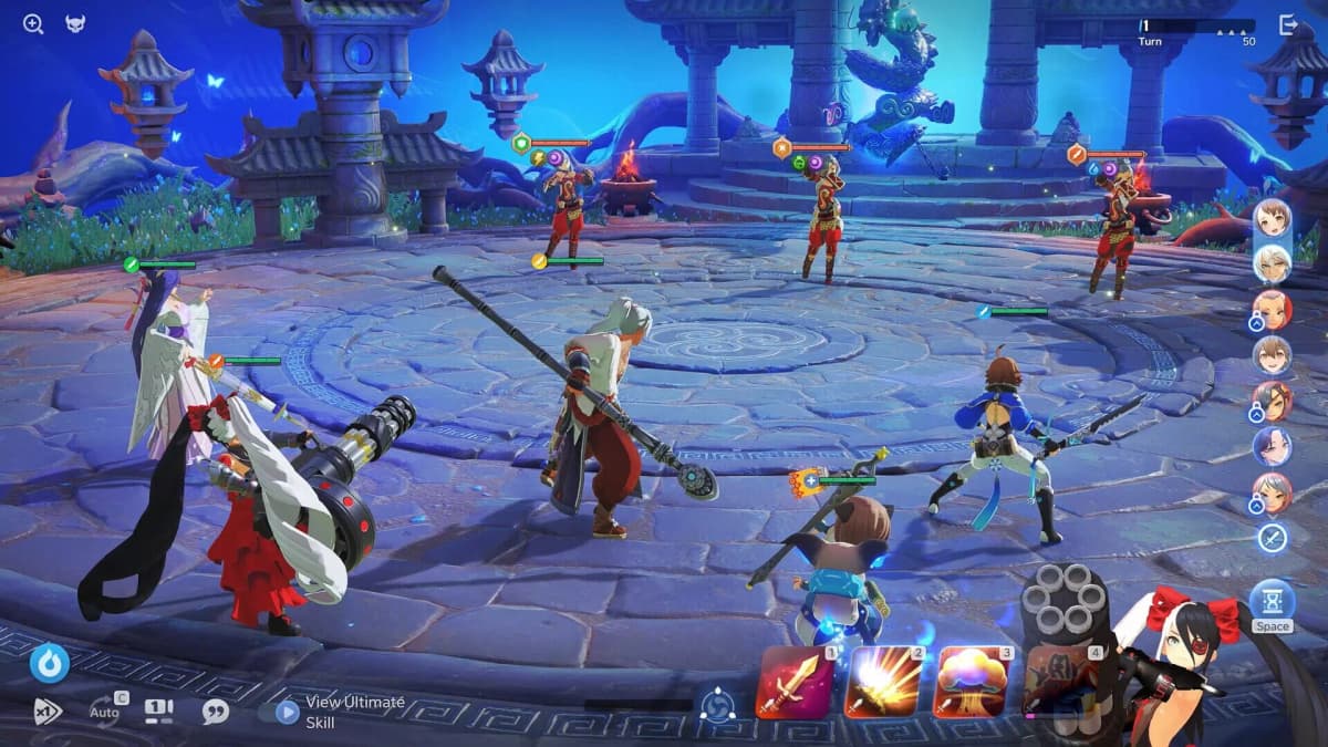 Screenshot from Blade & Soul Heroes