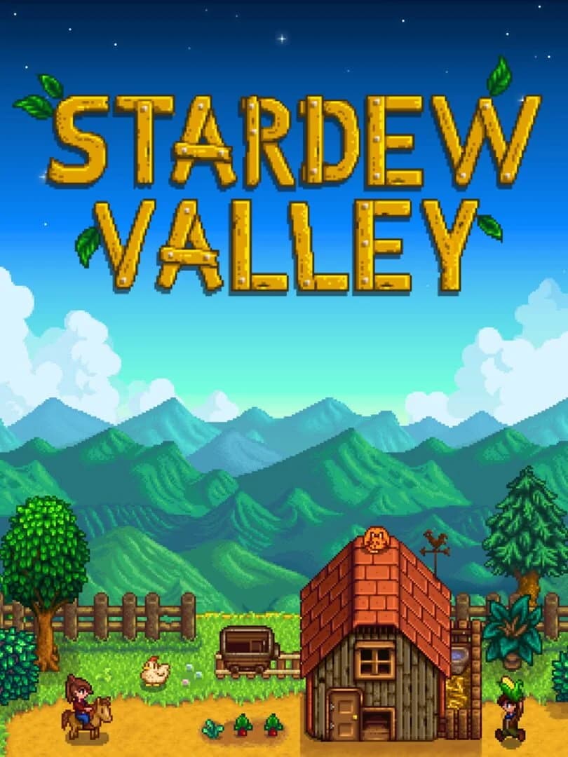 Vue d'une ferme customisée dans Stardew Valley, illustrant la créativité des mods