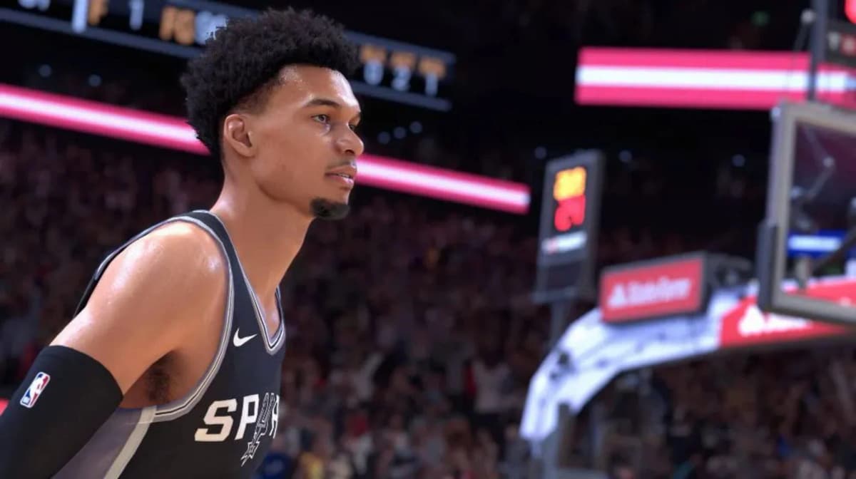 Screenshot from NBA 2K25