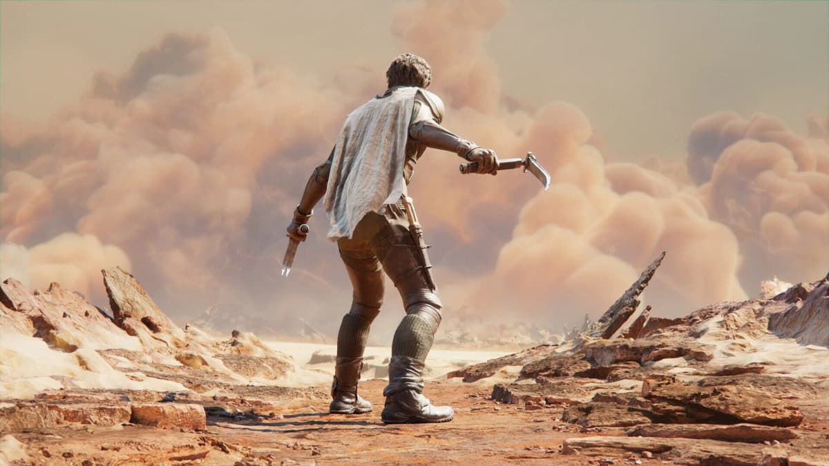 Joueurs réunis dans un hub social de Dune: Awakening