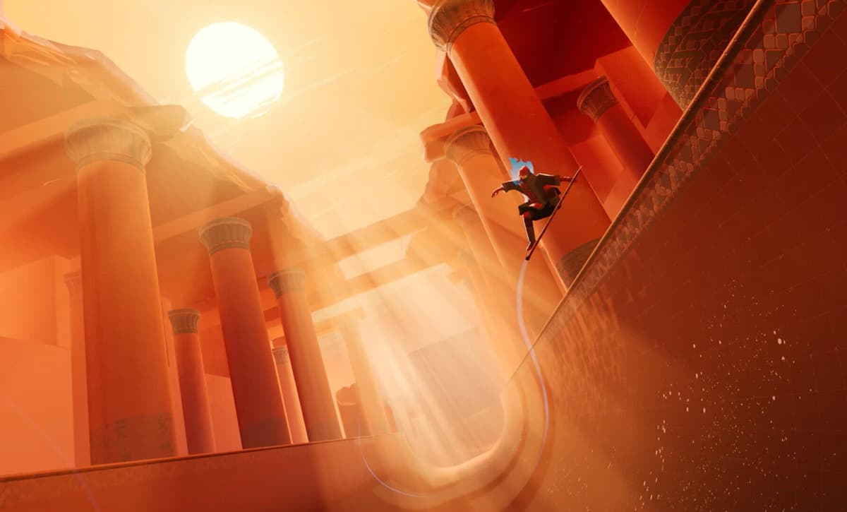 Screenshot from Sword of the Sea