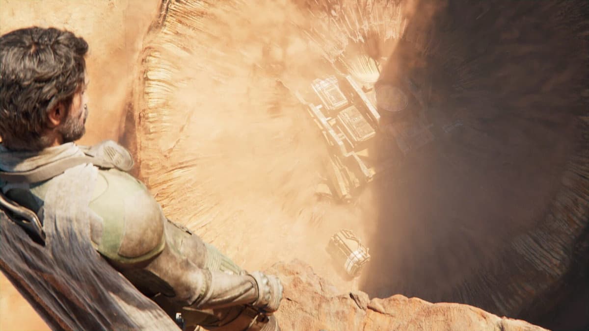 Screenshot from Dune: Awakening