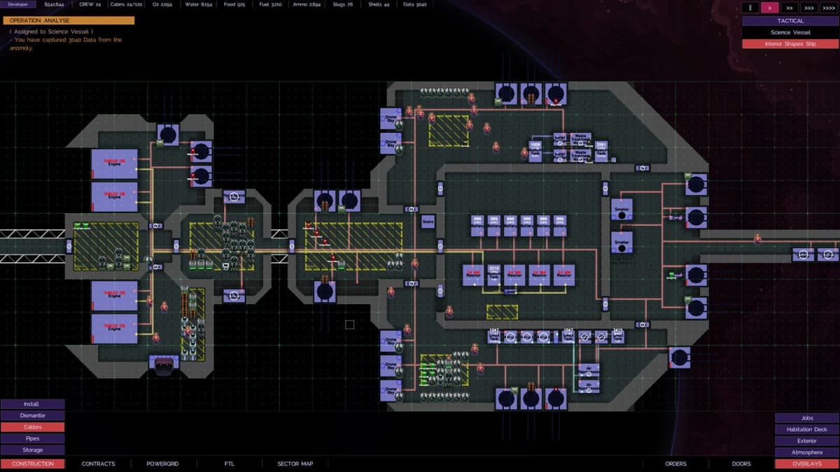 Screenshot from The Last Starship