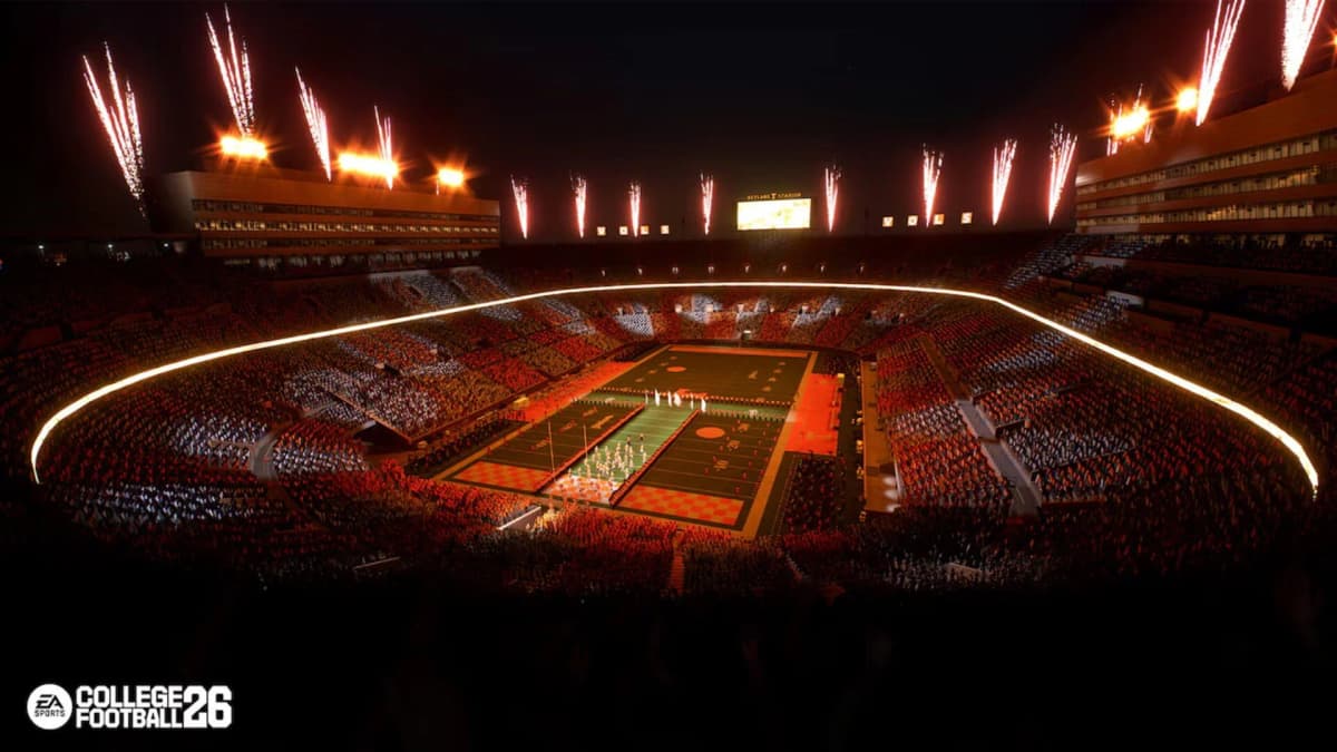Screenshot from EA Sports College Football 26