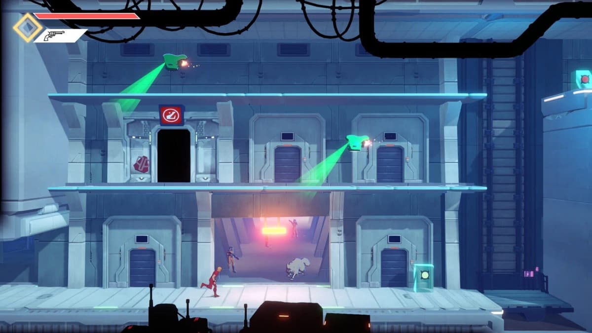 Screenshot from Space Adventure Cobra: The Awakening