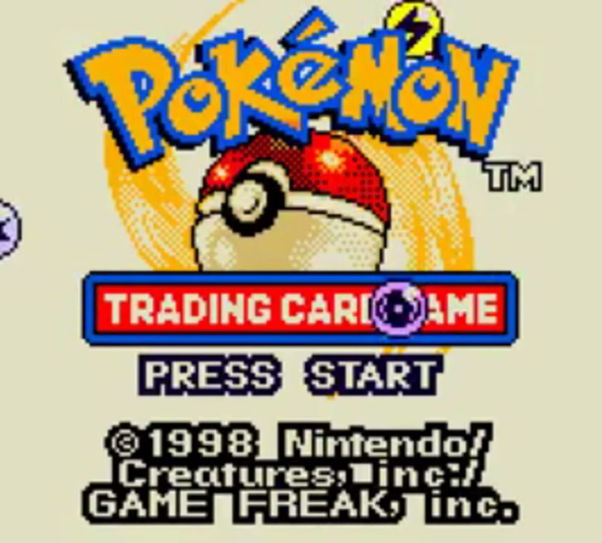 Screenshot from Pokémon Trading Card Game