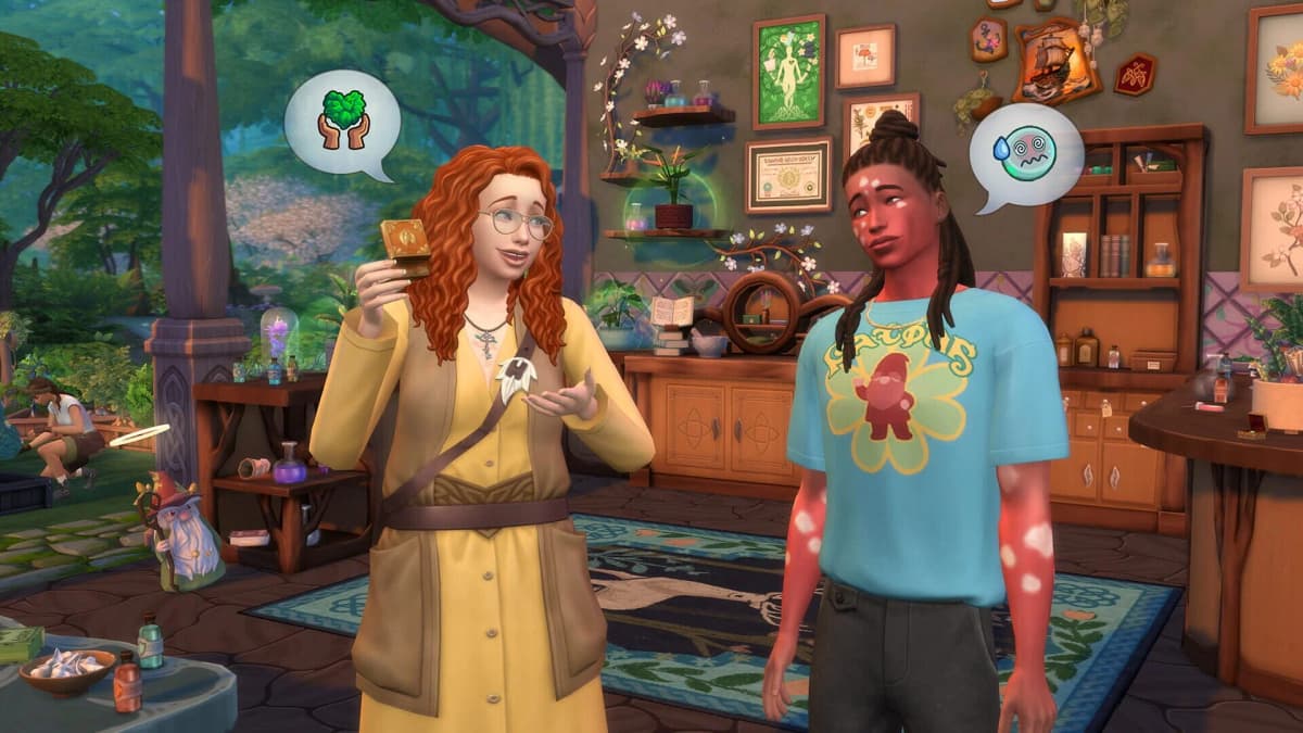 Screenshot from The Sims 4: Enchanted by Nature
