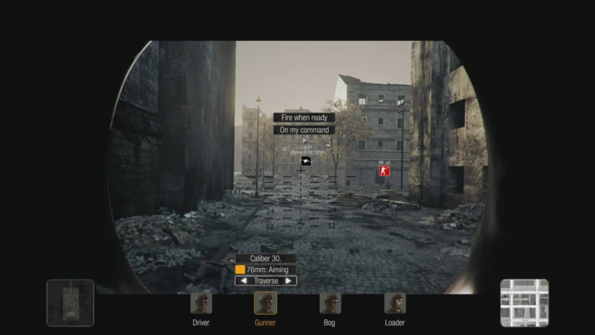 Screenshot from Sherman Commander