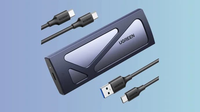 Boîtier Ugreen M.2 USB‑C en promo : transformez vos SSD en stockage externe rapide pour une bouchée