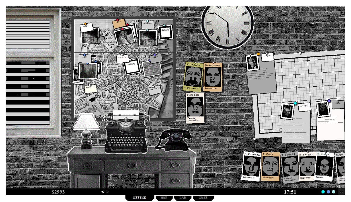 Screenshot from Daily Chthonicle: Editor's Edition