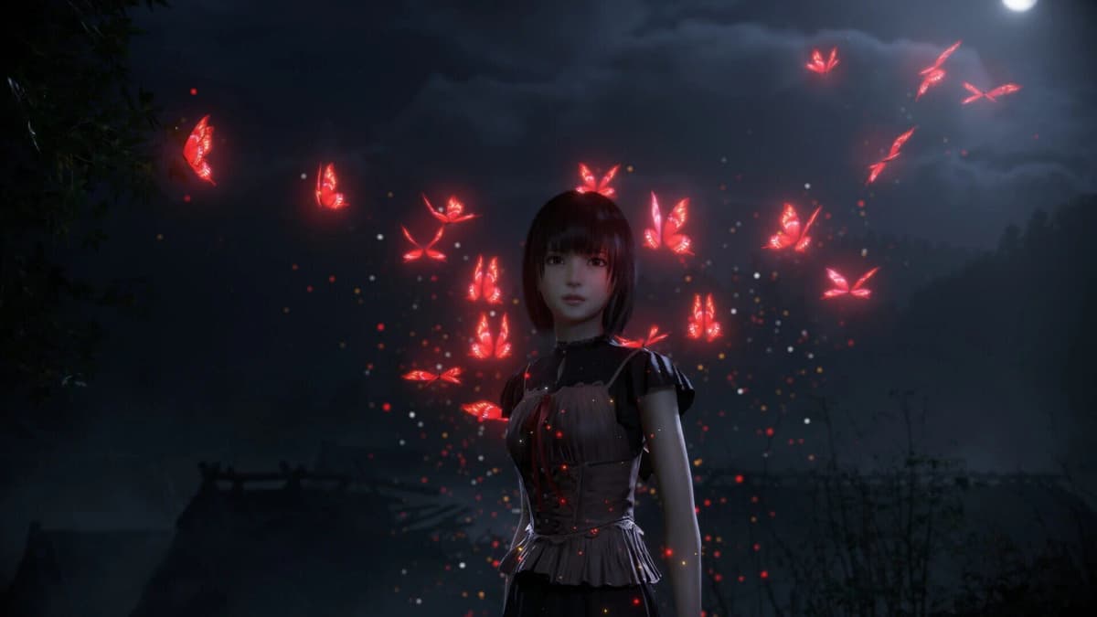 Screenshot from Fatal Frame II: Crimson Butterfly Remake