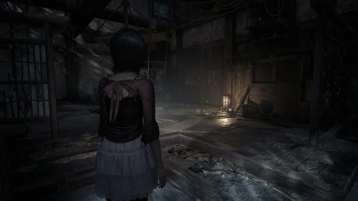 Screenshot from Fatal Frame II: Crimson Butterfly Remake
