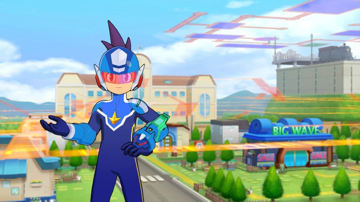 Screenshot from Mega Man Star Force: Legacy Collection