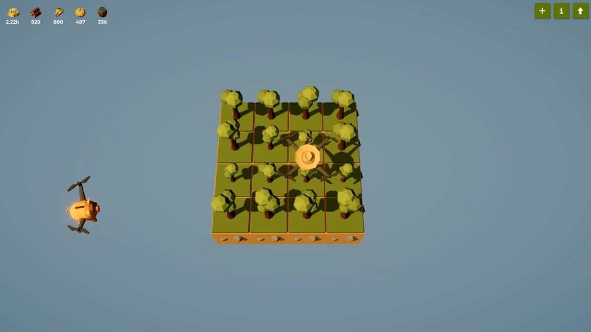 Screenshot from The Farmer Was Replaced