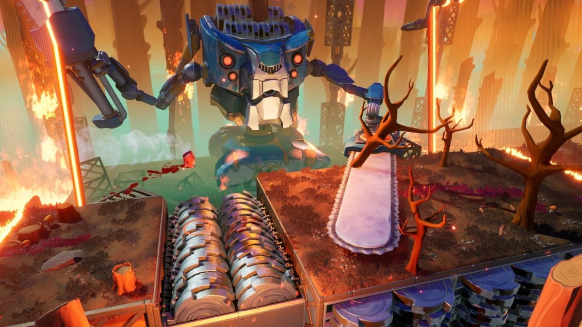 Screenshot from Super Meat Boy 3D