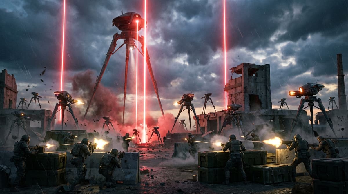 Assessor descent and heavy ARC patrols during a Close Scrutiny exterior raid.