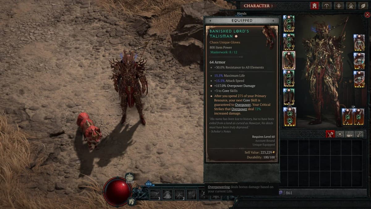 Diablo 4 PTR 3.2.0 : le Cube rend les Mythiques enfin prévisibles