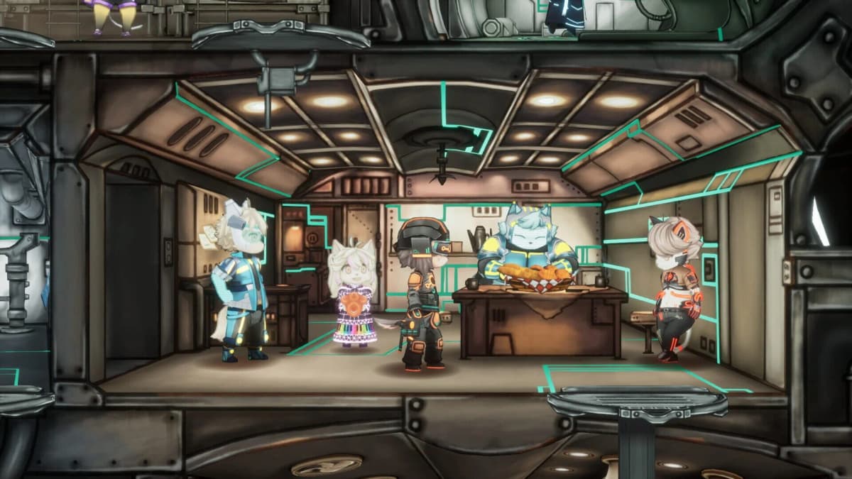 Screenshot from Fuga: Melodies of Steel 3 - Cyberpunk Costume Pack