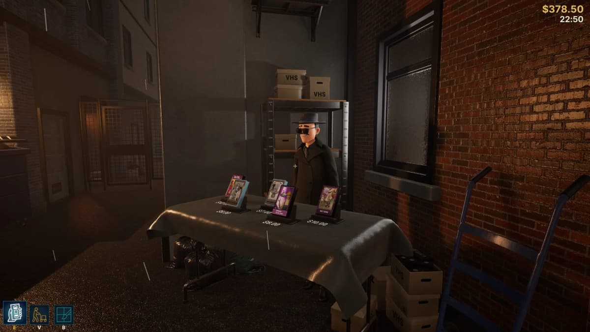 Screenshot from Retro Rewind: Video Store Simulator