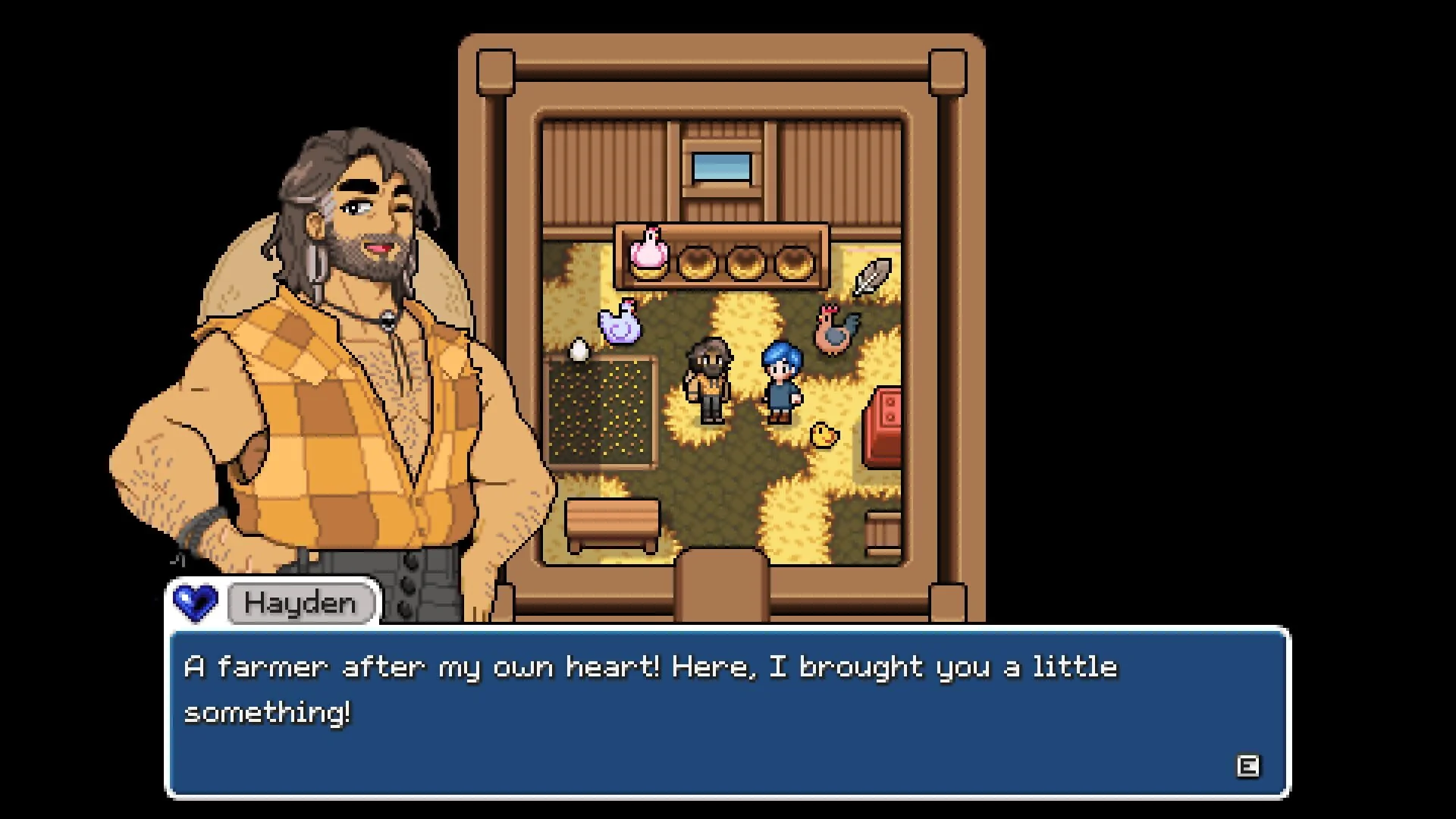 Screenshot from Fields of Mistria