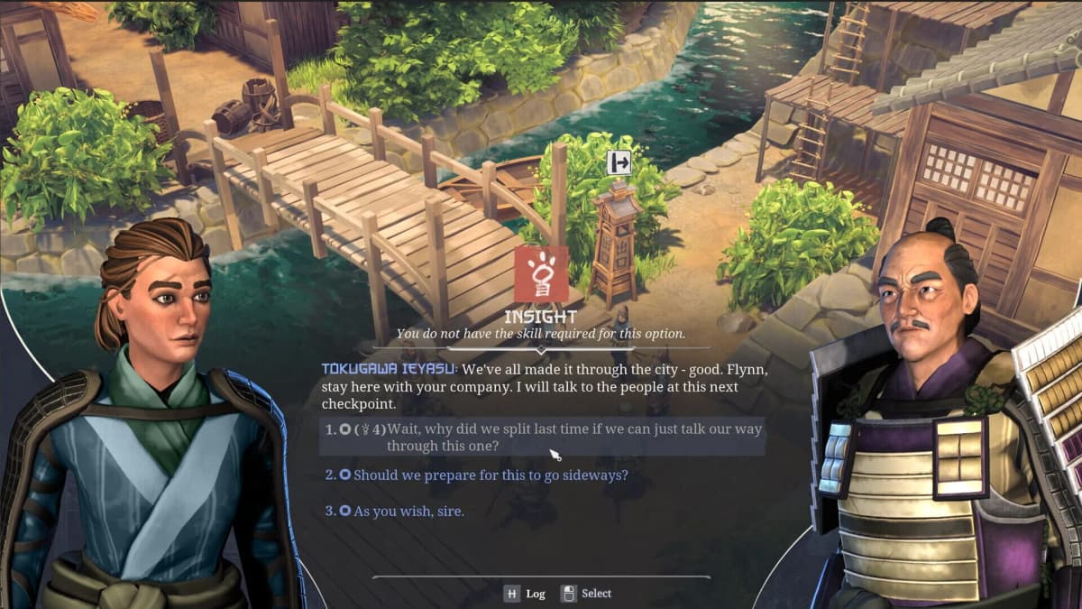 Screenshot from Expeditions: Samurai