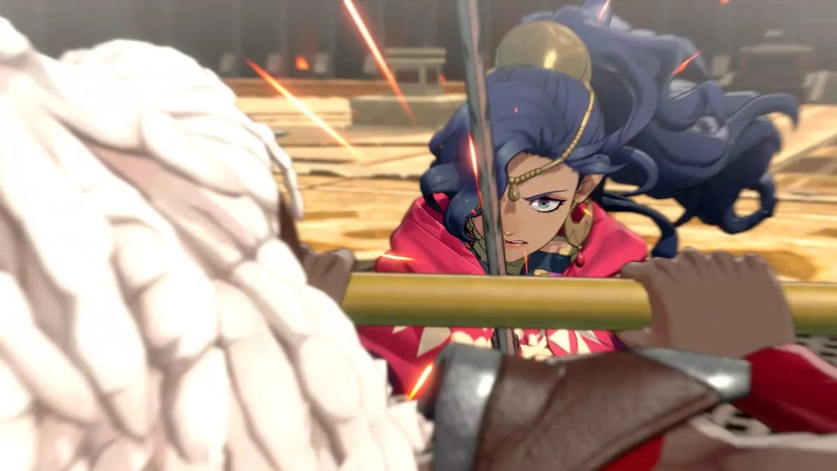 Screenshot from Fire Emblem: Fortune's Weave