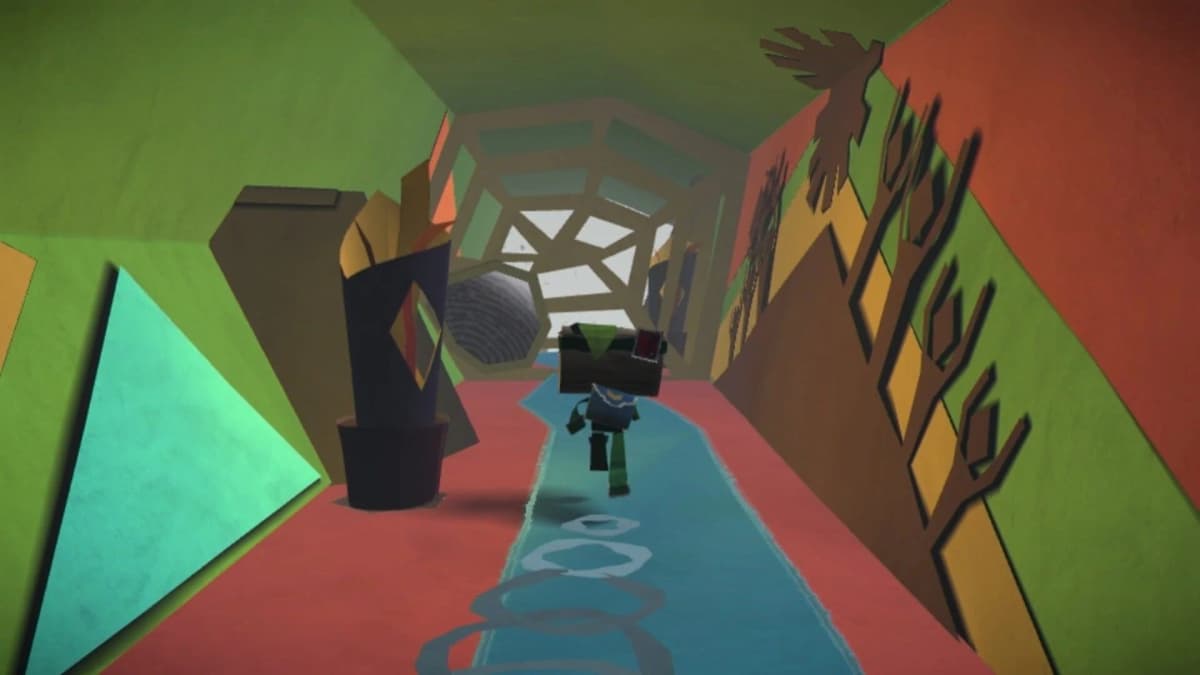 Screenshot from Tearaway