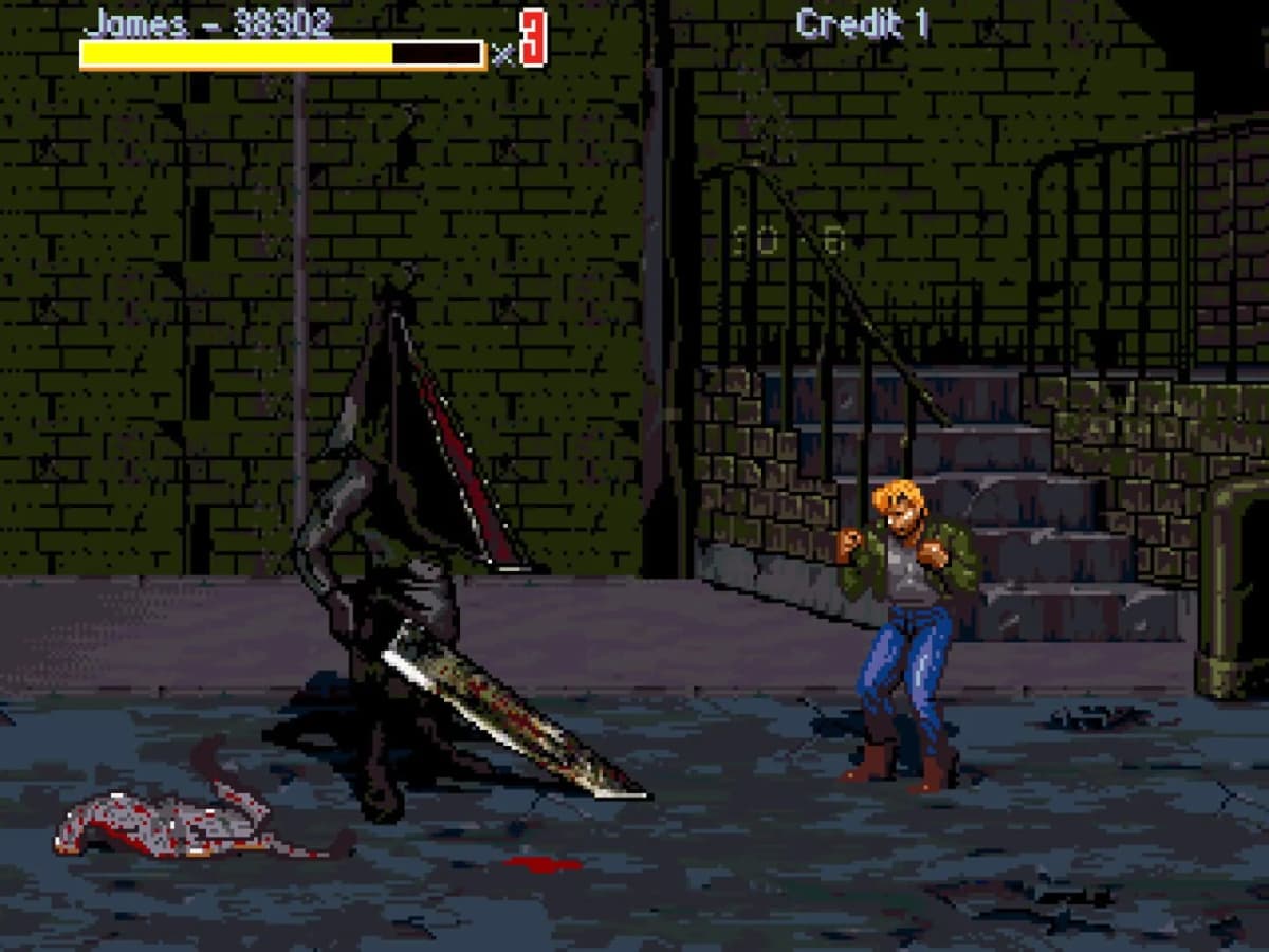 Screenshot from Silent Hill 2: Streets of Rage