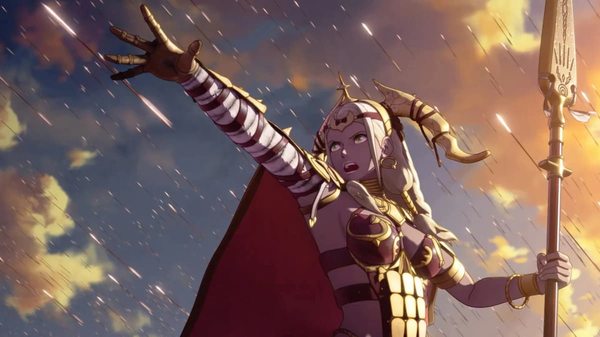 Screenshot from Fire Emblem: Fortune's Weave