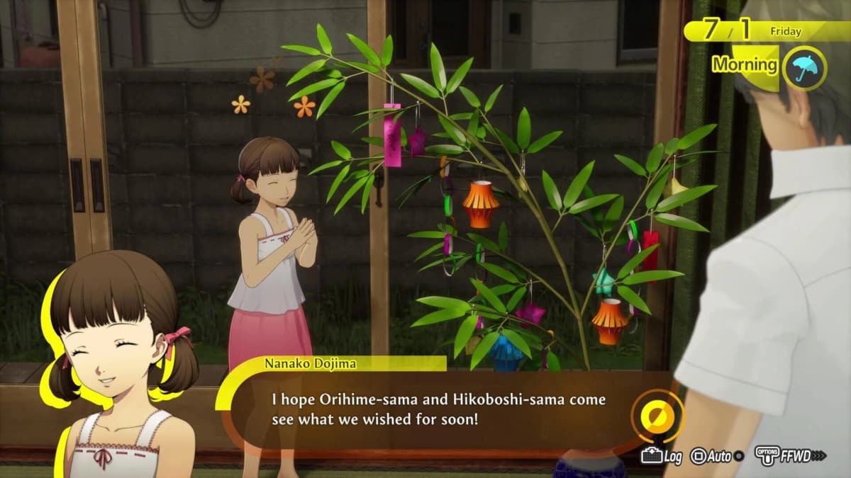 Screenshot from Persona 4 Revival