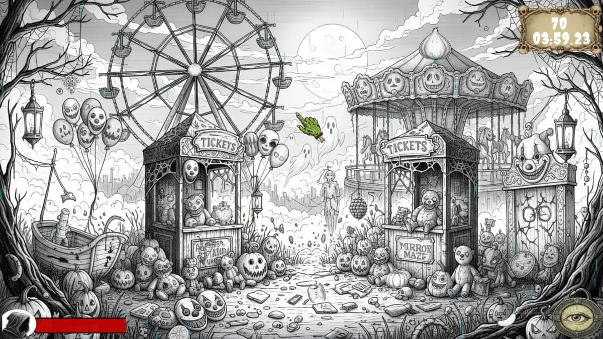 Screenshot from Halloween Mystery: 100 Hidden Object Fruits