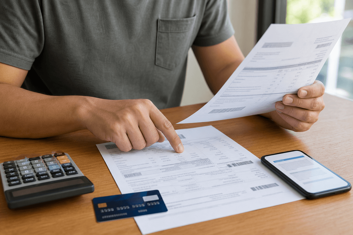 Reviewing purchase and policy documents to verify eligibility.