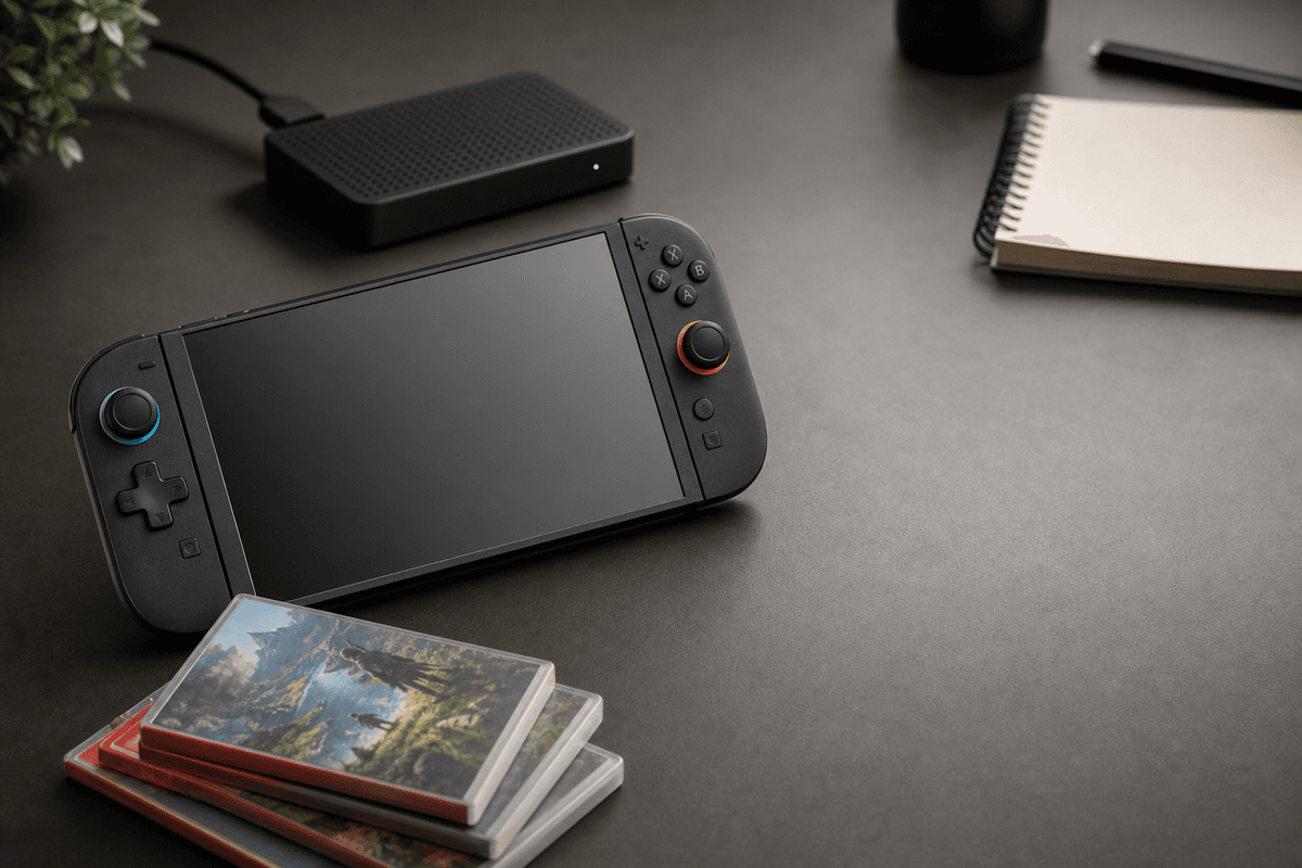Switch 2 : tailles de jeux 2026 et microSD Express à prévoir
