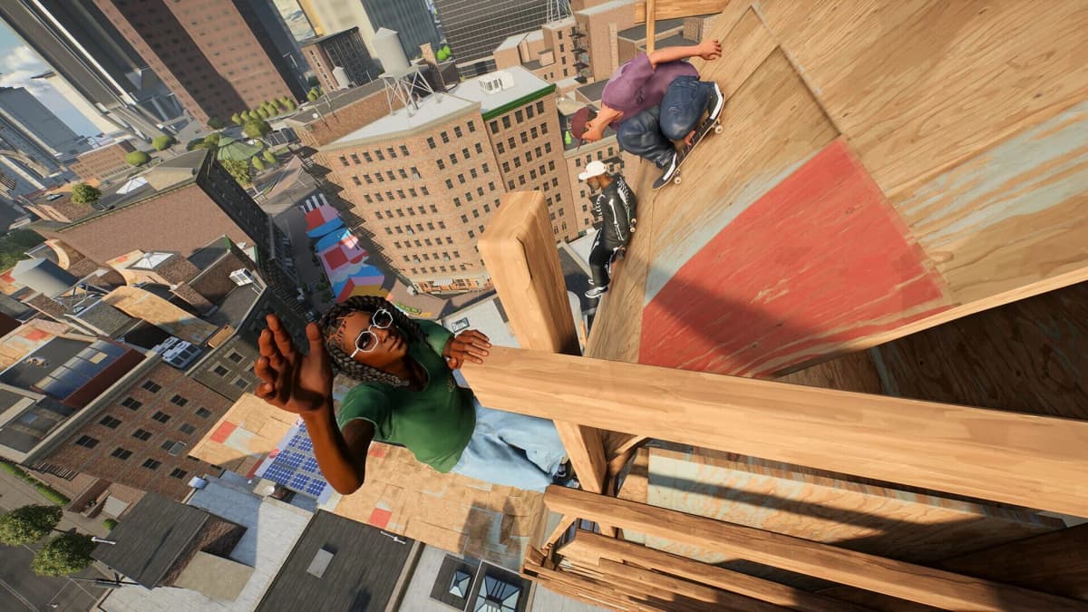 Screenshot from Skate.