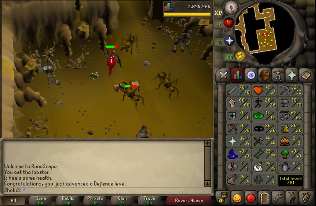 Screenshot from Old School RuneScape