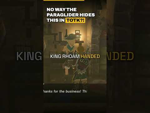 TOTK Lets You Put the Breath of the Wild Paraglider Back On 🪂 #Shorts
