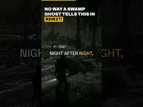 The RDR2 Swamp Ghost Tells Her Story One Night at a Time 👻 #Shorts