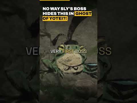 Sly Cooper's First Boss Is Hidden in Ghost of Yotei 🐸 #Shorts