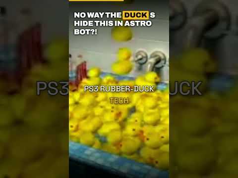 The Astro Bot Ducks Are a PS3 Throwback 🦆 #Shorts
